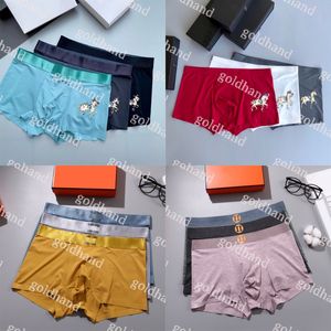 Brief sexy da uomo Underpants Designer Basched Boxer In biancheria intima Summer Ice Silk Underpant