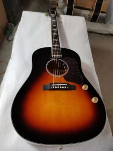 Gitarre Sunburst Finish John Lennon J160E Elektrische Akustik Gitarre kostenlos Versand EJ160 gegen Gitarre mit Soundloch Passive Pickup J160