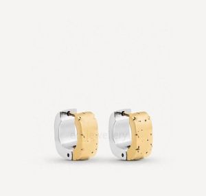 Designer di marchi di lusso Orecchini a doppio colore in oro e argento di alta qualità Women039s per coppia di nozze per la festa di nozze 925 S3916602