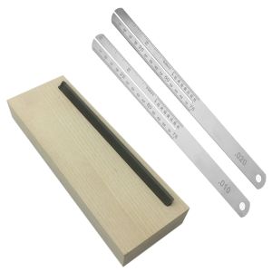 Gitarre 1pcs Bakelite Gitarre FRET -Datei Hartes Maple Eisen schmale Doppelschneide -Werkzeug 2pcs Gitarre am Fetboard Fingerboard Rep Rep