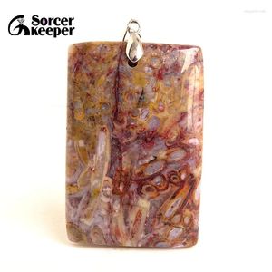 Pendant Necklaces High Quality Natural Zhanguo Red Agate Stone Beads Pendants Wholesale Classic Necklace For Women's Men's Jewelry BK510