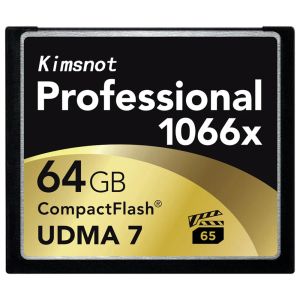 Kort KimsNot Professional 1066X Memory Card CF Card CompactFlash 32GB 64 GB 128 GB 256 GB Compact Flash UDMA7 High Speed ​​160MB/s