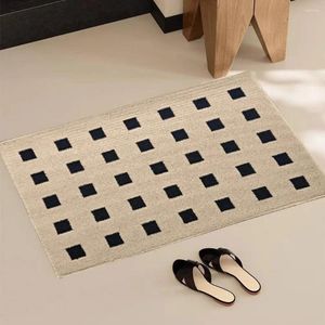 Tappeti tappeti in PVC tappeti versatili tappetini intrecciati non slip per tappeti per corridori con supporto per supporto TPR resistente