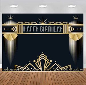 Pography Backdrop Retro 1920s Art Adult Woman Birthday Party結婚記念日飾りPOブースバナー240411
