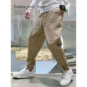 Louies Vuttion Pants Louiseviutionbag Varsity Lvse Pants Man Pants New in Men's Clothing Casual Trousers Sport Jogging Tracksuits Sweatpants Retro Pant 143