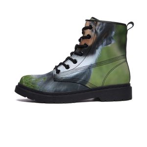 Customized boots men women shoes platform mens womens trainers fashion sports flat animal sneakers customize GAI size 40