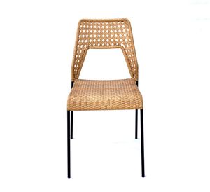 Ławki patio retro rattan krzesło zewnętrzne meble rekreacyjne 09688103