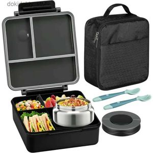 BENTO CAIXAS BENTO LURMA CAIXA COM SOPA DE SOPA 8OZ Thermo Almoço BA BA VAZACO PROMUTO ALIMENTOS RECIMENTOS COM 4 COMPARTAMENTO HOOD ALIMENTO JARA DE ALIMENTOS L49