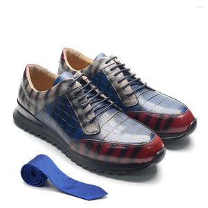 Tênis masculinos de designer de sapatos casuais