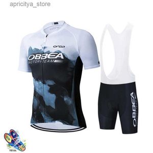 Jersey de ciclismo Sets Spain Mens Cycling Jersey Set 2022 Summer Mountain Bike curto seve uniforme