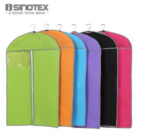 Whole 1 PCS Multicolor Musthave Home Zippered Garment Bag Clothes Suits Dust Cover Dust Bags Storage Protector18398207