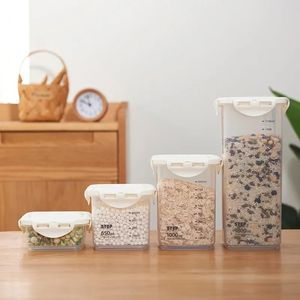 Food Sealed Jar Storage Jar Fresh-keeping Box Grain Storage Tube Storage Box Kitchen Sealed Jar Bean