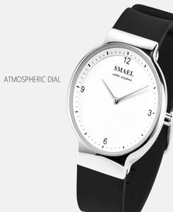 2020 Smael amante coppia orologio da polso clock women watch digital watch waterproof cottle watch with date 1835Gold Quartz Watches Silic9542375