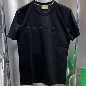 Футболка мужская дизайнерская футболка повседневная мужская женская футболка буквы 3D Стереоскопический печатный с коротким рукавом бестселлера.