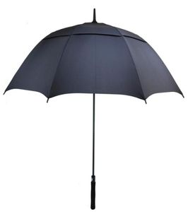 54 62 68 cali Automatyczny otwarty parasol golfowy Extra duży oversize podwójny baldachim Windproof Waterproof Stick Parrelas22738281000