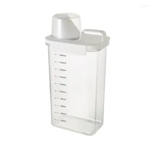 Бутылки для хранения большой емкости измерения банки для чашки удобный контейнер организации уплотнения