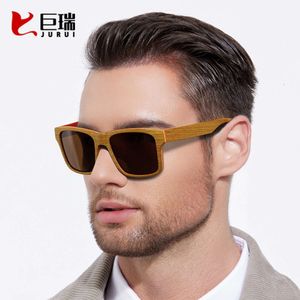 Slingshot trendige hölzerne Sonnenbrille, polarisierende Linsen, modische Sonnenbrille für Männer, alle Holzbrillen