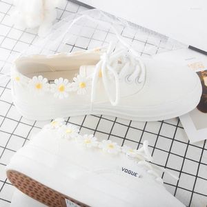 Casual Buty Ręcznie robione płótno artystyczne do oryginalnej grubej sprężyny Ummer Ucz się Han Edition White Shoe Sandals