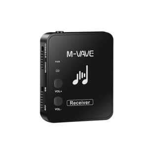 Cavi M Trasmettitore per cuffie Vave WP10 2,4 GHz Sistema di chitarra wireless Ricevitore Ricevitore Wireless Monitor Transmission