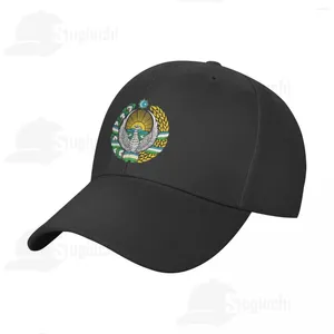 Ballkappen Nationales Emblem von Usbekistan Mantel Arme Sonnenbaseball Mütze Papa Hüte verstellbar für Männer Frauen Unisex cooler Outdoor -Hut