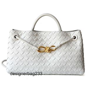 Tote de ombro Tote Lady Totes Bags corda Bottegs Uma bolsa Andiamo VenetaSs New Bag Metal Metal High Fuckle Quality Womens Leather Cowide West/East Lwor