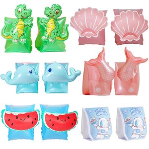 Pool Floats for Kids Baby Arm Swimming Ring Swim Tube Water Play levererar Uppblåsbara bojar Toys Safety Training 240415