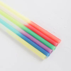 Reusable Plastic Color Changing Straw PP Material