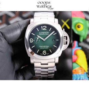 مصمم أعلى جودة الساعة أوتوماتيكية ساعة P900 Automatic Watch Top Clone Sapphire Mirror 45mm 13mm 904 Steel Band Brand Designers Wrist N1a