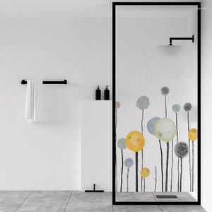 Window Stickers Static Cling Custom Size Sticker Mould-Proof Water-Proof Glass Film For Kitchen Bathroom Bedroom Balcony