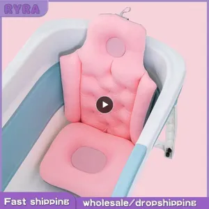 Banyo Paspasları Başlık Yetişkin Anti-Slip Hızlı Ergonomik Katlanır Koltuk Destek Mat Yastık Tub Pad Sandalye Konfor Yumuşak Küvet