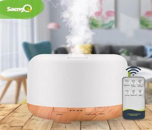 Ezsozob加湿器Saengq Electric Aroma Diffuser Air Humidifier 300ml 500ml 1000ml Ultra Cool Mist Maker Fogger Led Essentia291R1328919