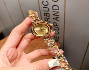 Kleid goldene Lady Uhren Top Marke Luxus Frauen Armbanduhren aus Edelstahl Band 30 -mm -Zifferblatt Diamant Uhr für Frauen Mother039s 2430186