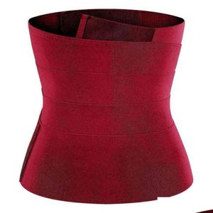 Apoio a cintura Treinadores de zíper de qualidade Shapewear Shaper Women Women Girdling Birt Corset Celra Sweating Belt Ajustable Fitness Supplie Otgoy