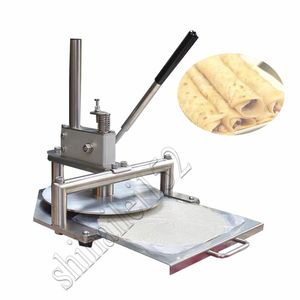 Manual comercial de aço inoxidável Pressione Máquina Pressione Pressione Sheter Sheeter para fazer ferramentas manuais de pastelaria de pizza