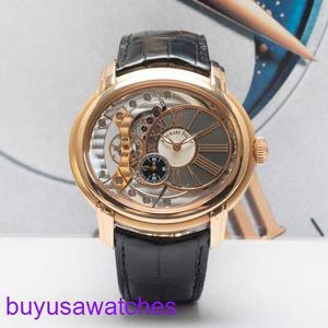 AP Wrist Watch Montre Mens Millennium Series 47 Dia 18K Rose Gold Material Small Automatic Mechanical Watch 15350or