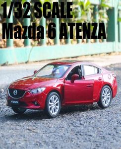 Mazda 6 Atenza 132 ALOY CAR DIE Casting Toys with Sound Collection dostawa zupełnie nowa 202147984934789462