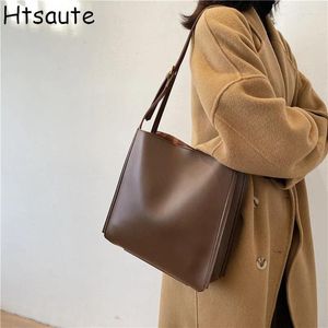 Umhängetaschen Marke Frauen Leder Handtasche Luxus Ladies Geldbeutel Solid Farbe Single Bag Messengr Bolasa