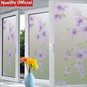 Window Stickers 45x400cm Variety Pattern Frosted Glass Film Bathroom Kids Room Kindergarten Living Bedroom Sliding Door Opaque