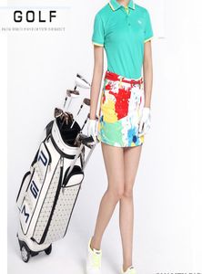 PGM Women Wheeled Golf Stand Bag Bag Pu Clubes de Golfe Bag Bag7108853