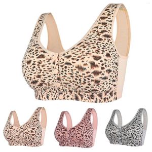 Women's Panties Womens Sports Bras Pack Leopard Print Soft Simple Fashion Sexy Large Stretch Underwear Set