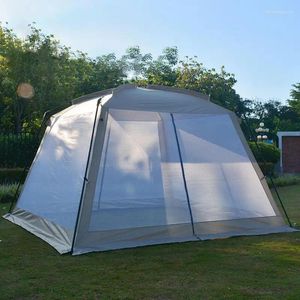 Tents And Shelters Mesh Tent For Outdoors Camping Mosquito Net Canopy Insect With Zipper Portable Waterproof