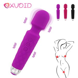 Эквоидные продукты для взрослых G-Spot Body Massager Sexy Shop Magic Wand Av Stick Vibrator Sexy Toys для паров стимулятор клитора