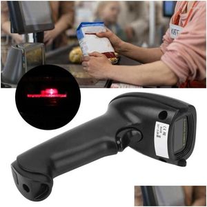 Scanner YHD-5800LW 1D Handheld 2,4 g Wireless Barcode-Scanner Tragbarer Leser mit einstellbarem Faltständer USB-Ladelropfen d otxye