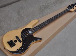 Guitar Yin och Yang 4 Strings Ash Body Electric Bass Guitar med Rosewood Fingerboard Black Hardware Offer Anpassad