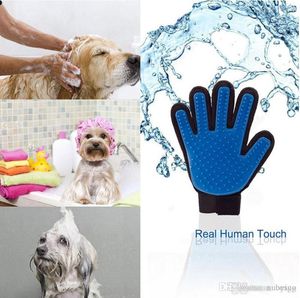 Уход за животными перчатки для удаления волос кошачья рукава рукавицы сбои кисти для кошачьих собак массаж Комбса для домашних животных принадлежности для кошки1609457
