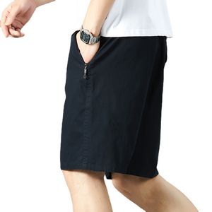 Herrenklassiker Fracht Kurz Workout Kleidung mit Taschen Casual Shorts Cotton Draw String Summer Beach Golf Shorts