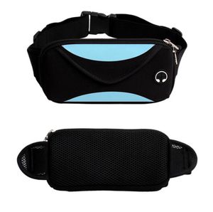 حزمة الخصر التكتيكية في الهواء الطلق Men Gym Gym Fitness Belt Back تشغيل ركوب الدراجات غير المرئية حقائب الخصر