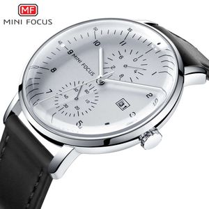 Luksusowy projektant Mini Focus Business Hot Sprzedaż Nocny Waterproof Waterproof Watch Fake Dwa oczy 0052G