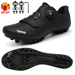 Radsportschuhe 2024 MTB Speed Sneakers Herren -Flachstiefel Mountainbike