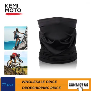 Motorcycle Helmets Wholesale 50pcs 100pcs Men Women Balaclava Bandana Summer Headwear Face Mask Cool Riding Headband Neck Gaiter Scarf